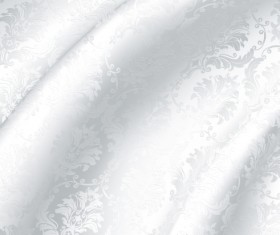 Bright White floral vector backgrounds set 03