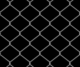 Fence made of Metal wire vector background graphic 03
