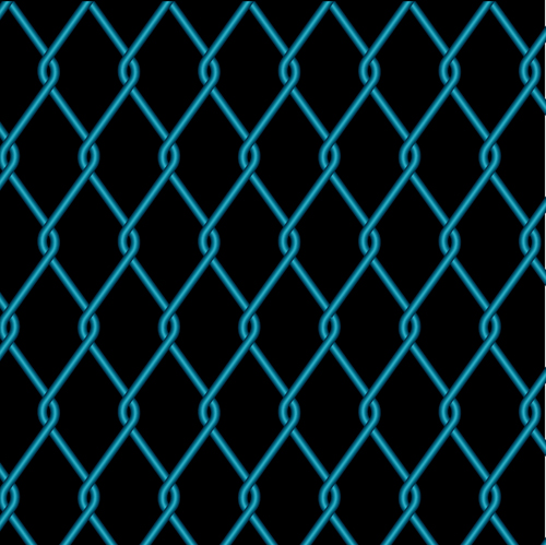Fence made of Metal wire vector background graphic 04