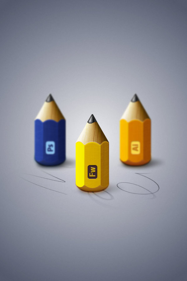 Vivid Pencil icon