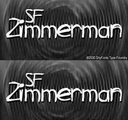 Delicate funny font set 04