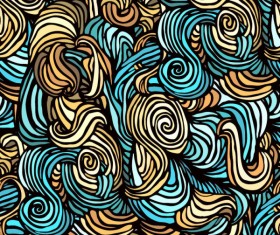 Set of Snake texture pattern vector 03