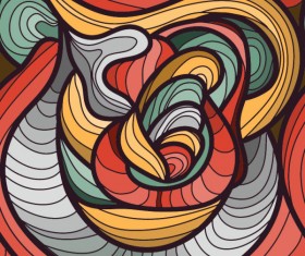 Set of Snake texture pattern vector 08