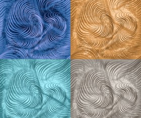 Set of Snake texture pattern vector 17