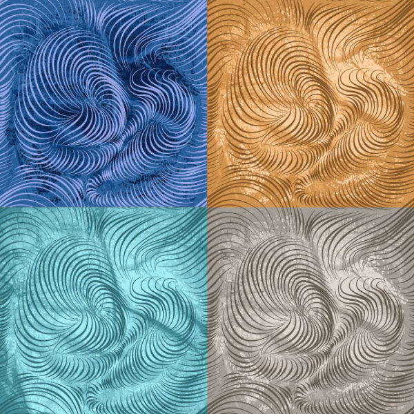 Set of Snake texture pattern vector 17