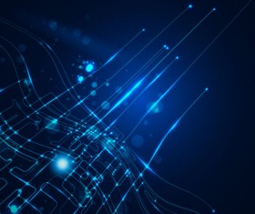 Abstract dynamic Light lines vector backgrounds vector 04