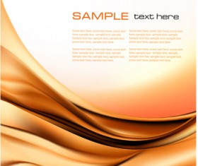 Ornate Silk wave vector backgrounds set 01
