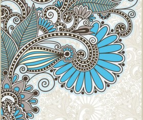 Retro Decorative pattern Frames and Borders vector 03