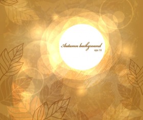 Autumn background with Aperture vector
