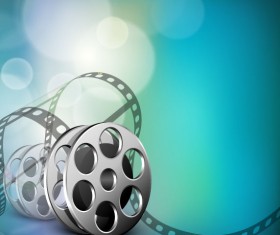 Dream Film backgrounds vector set 04