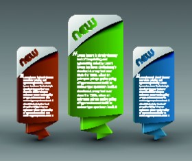 Modern labels for you text vector 02