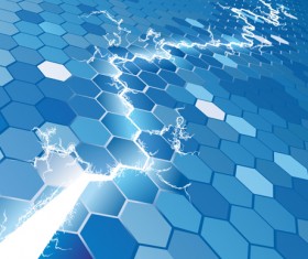 Various style of abstract background vector set 03