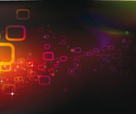 Bright Backgrounds with Abstract art vector 02