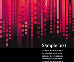 Bright Backgrounds with Abstract art vector 03
