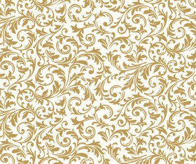 Elements of Floral decoration Background vector 03