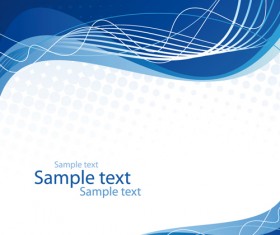 Shiny Line vector backgrounds set 02