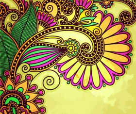 Beautiful Floral Patterns vector ser 01 free download