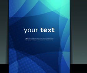 Elements of Business flyers and brochures cover vector 01