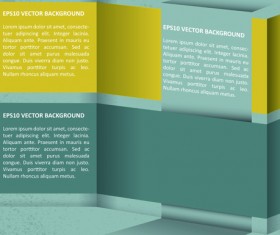 Elements of Business flyers and brochures cover vector 05