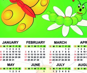 Set of Calendar 2013 design elements vector 03