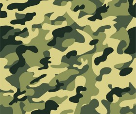 Different Camouflage pattern design vector set 01