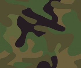 Different Camouflage pattern design vector set 04