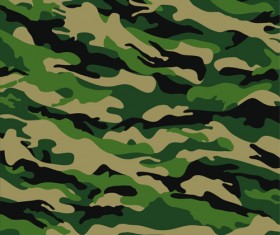 Different Camouflage pattern design vector set 05
