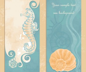 Hand drawn flower of Stylish card vector 02