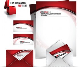 Corporate style cover design elements vector set 02