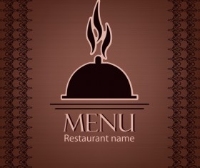 Creative restaurant menu cover design vector 01