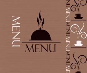 Creative restaurant menu cover design vector 03