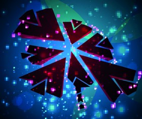 Set of Alternative Creative background vector 04