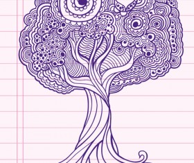 Set of Pretty Floral Ornaments design vector 05