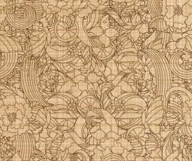 Set of different Flower Pattern elements vector 01