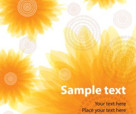 Set of different Flower Pattern elements vector 06