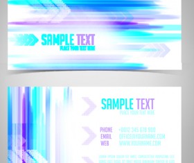 Commonly Flyer and business card design vector 03