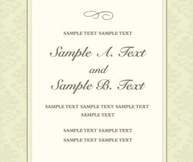 Retro decor Frames design vector 03