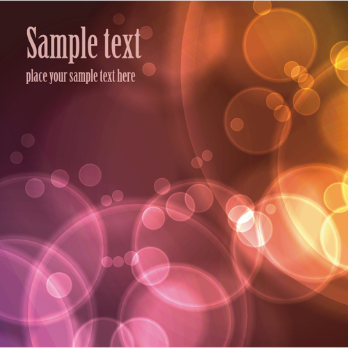 Abstract backgrounds with Light design vector 05