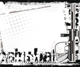 Military elements Frame vector 02