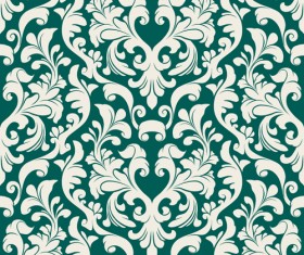 Set of Seamless Ornament pattern design vector 02