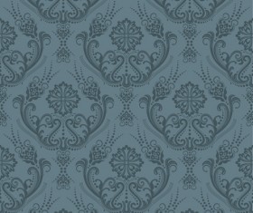 Set of Seamless Ornament pattern design vector 04