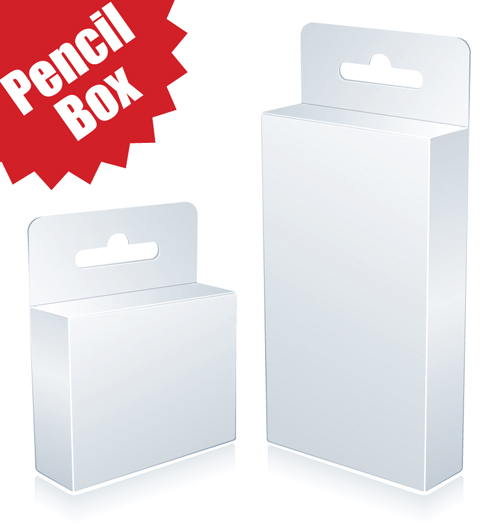 Different blank Packaging design vector set 04