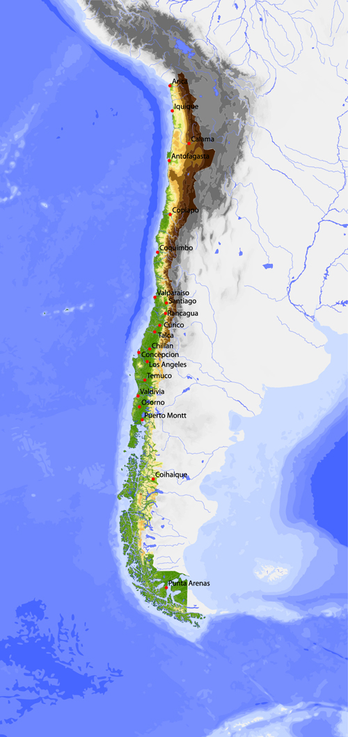 Vivid South America map design vector material 02