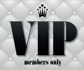 Set of Senior VIP cards design vector 02