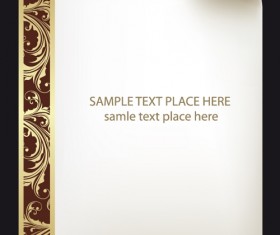 Vintage style Luxury Frame vector set 05