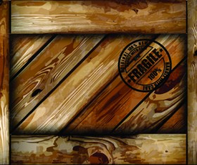 Elements of Wooden Box pattern Backgrounds vector 03
