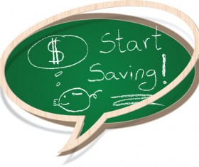 Wooden Hollow Speech Bubbles vector