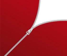Color Zipper vector backgrounds set 01
