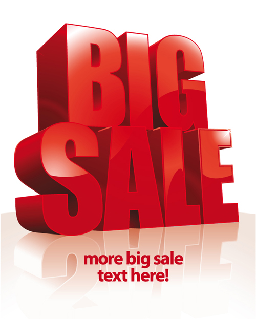 Cover of Big Sale publicize page vector 01