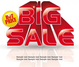 Cover of Big Sale publicize page vector 03